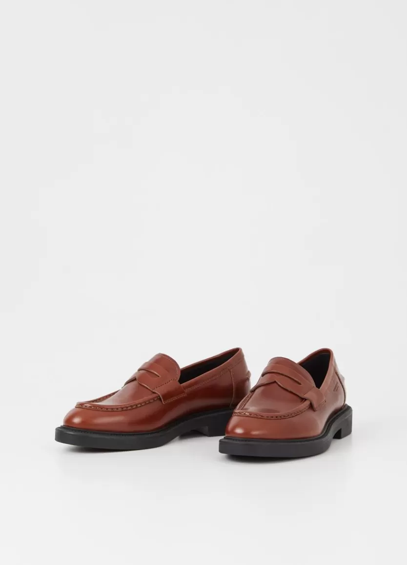 Loafers*Vagabond Alex W Loafer Brown Leather