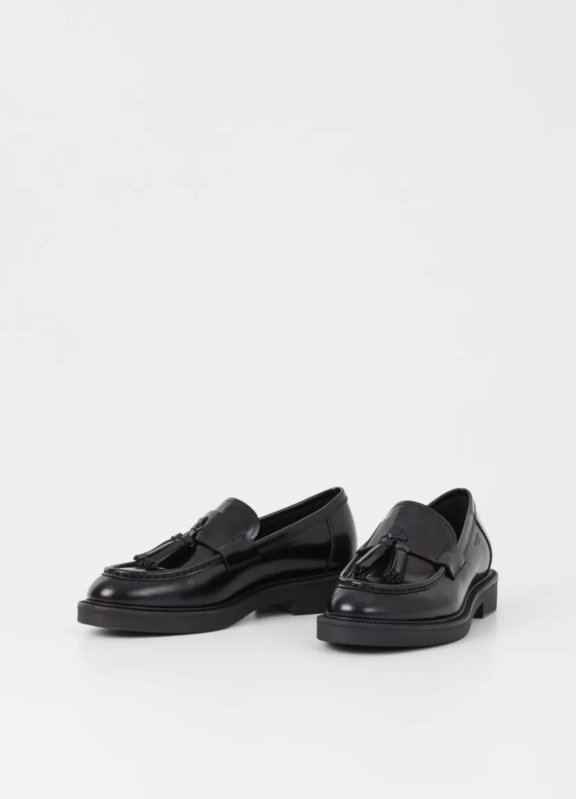 Loafers*Vagabond Alex W Loafer Black Polished Leather