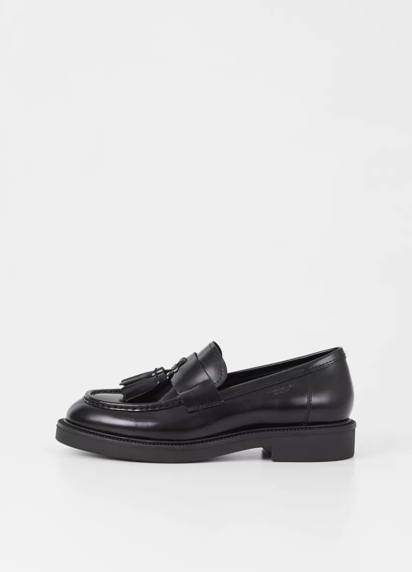 Loafers*Vagabond Alex W Loafer Black Polished Leather