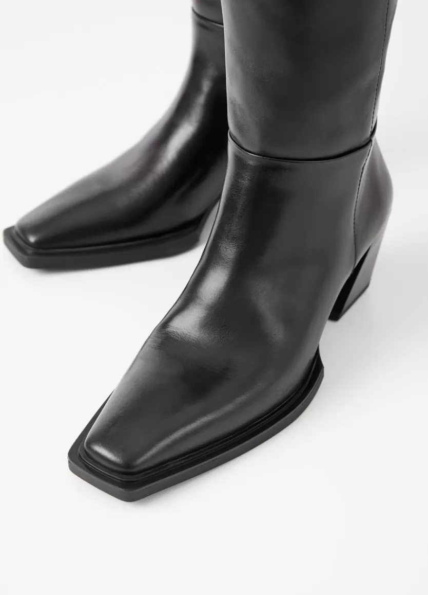 Boots*Vagabond Alina Tall Boots Black Leather