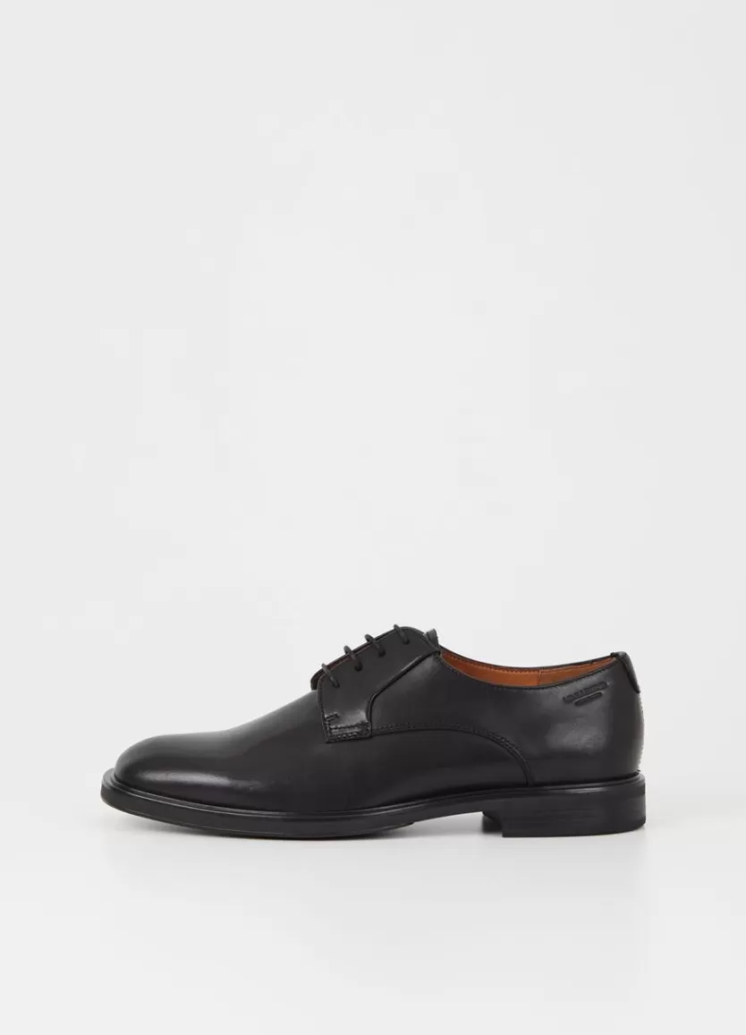 Dress Shoes*Vagabond Andrew Shoes Black Leather