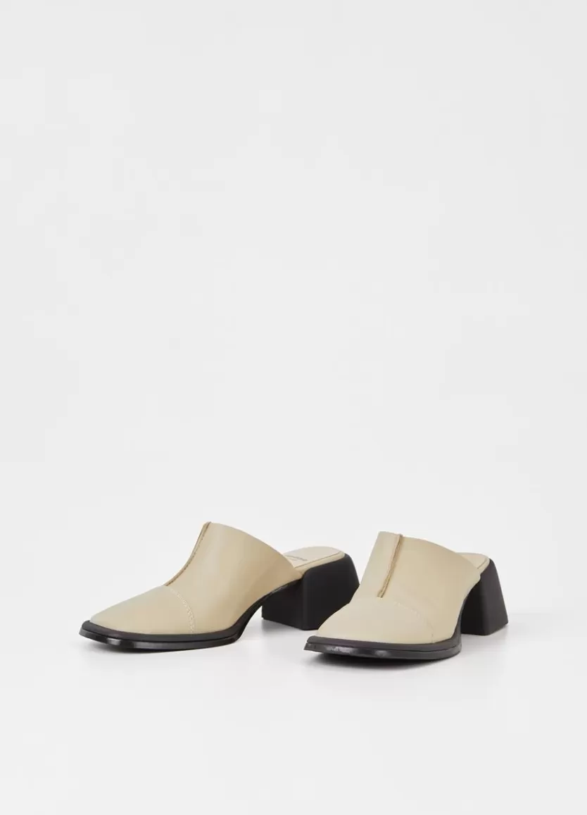 Mules*Vagabond Ansie Mules Beige Leather