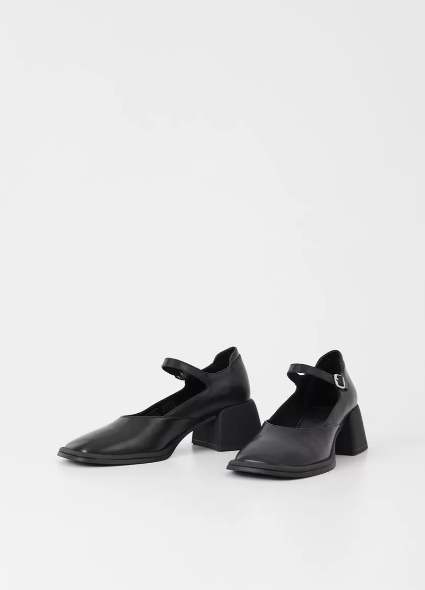 Mary Janes*Vagabond Ansie Pumps Black Leather