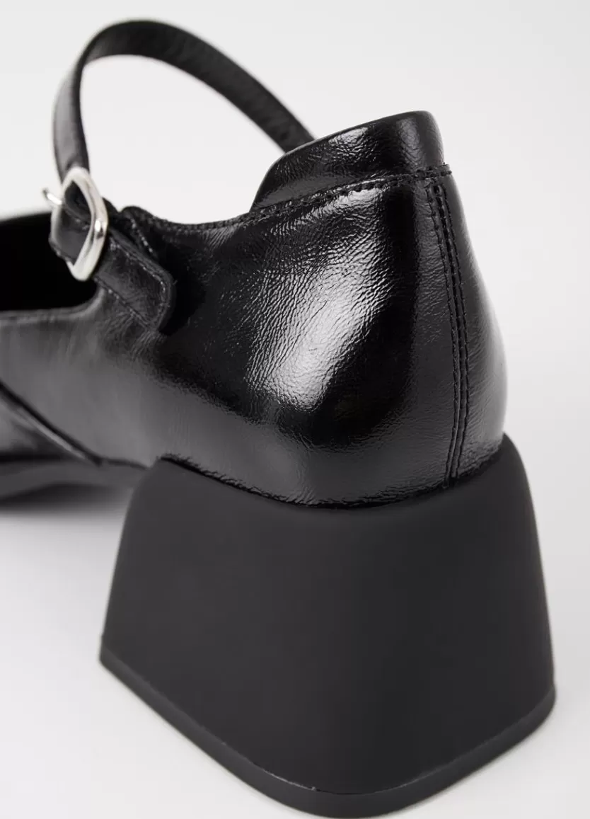 Mary Janes*Vagabond Ansie Pumps Black Patent Leather