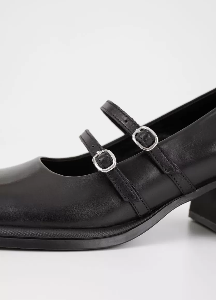 Mary Janes*Vagabond Ansie Pumps Black Leather