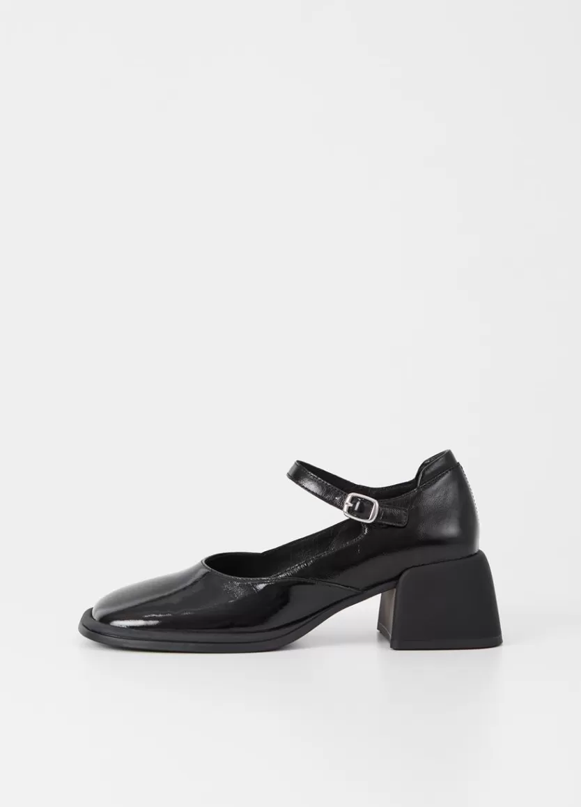 Mary Janes*Vagabond Ansie Pumps Black Patent Leather