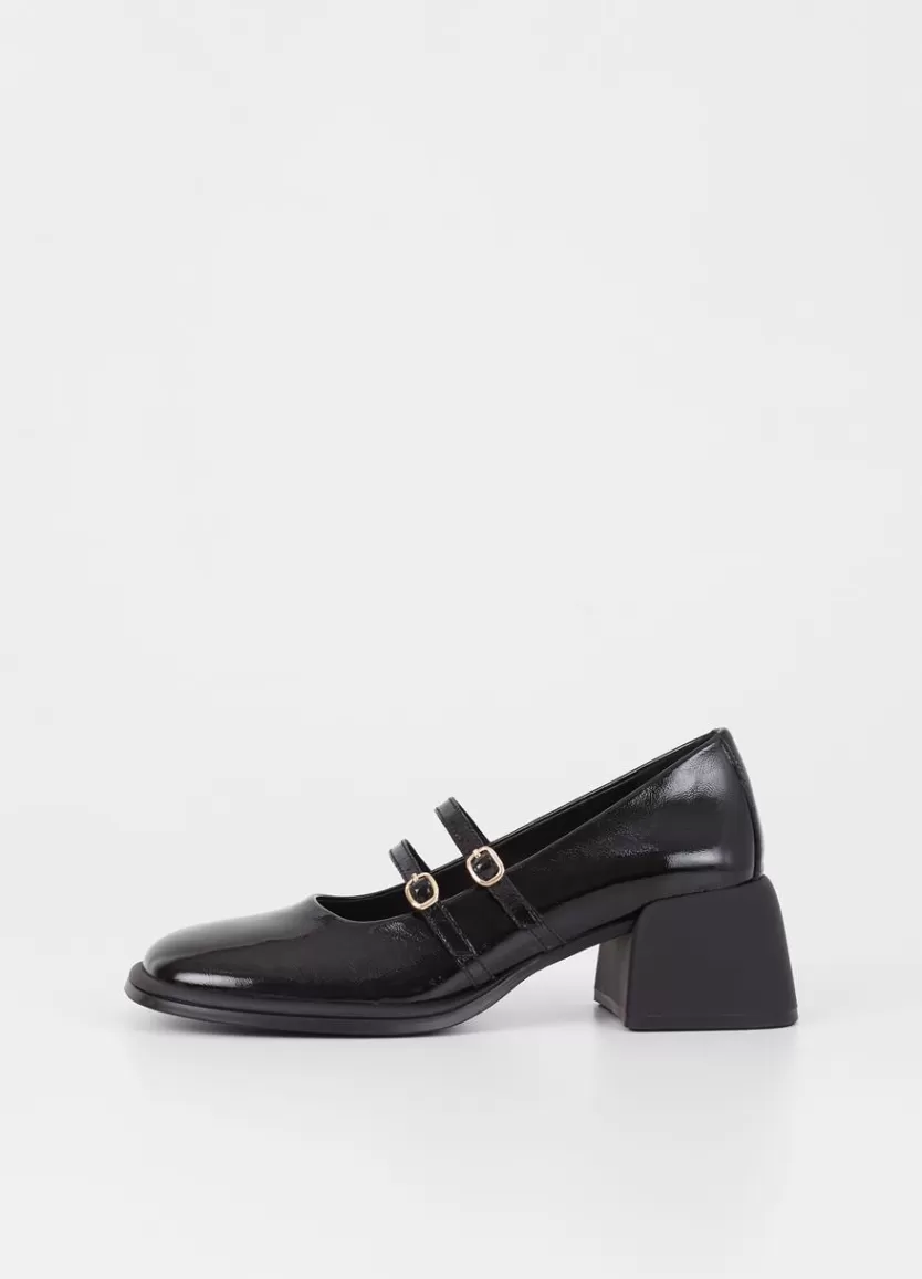 Mary Janes*Vagabond Ansie Pumps Black Patent Leather