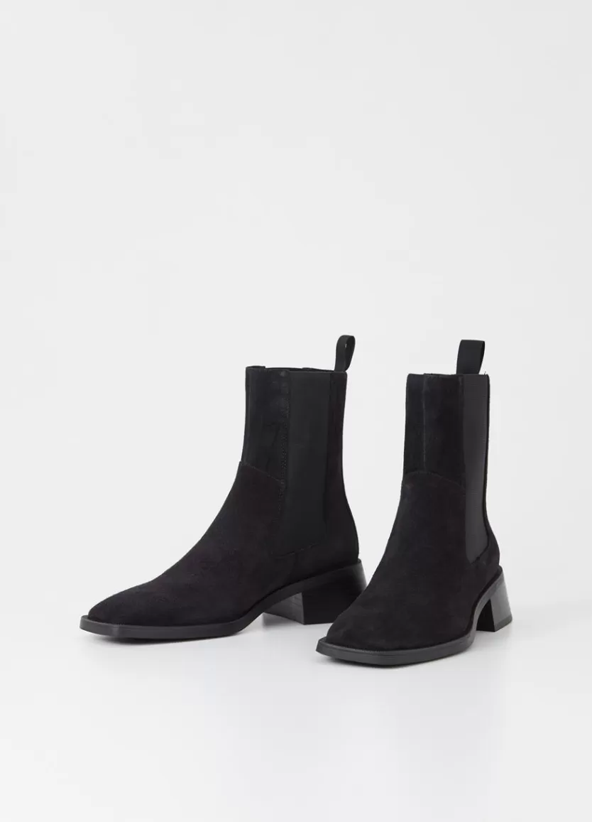 Boots*Vagabond Blanca Boots Black Suede