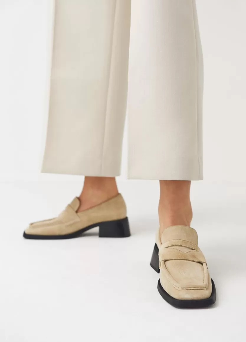 Loafers*Vagabond Blanca Loafer Beige Suede