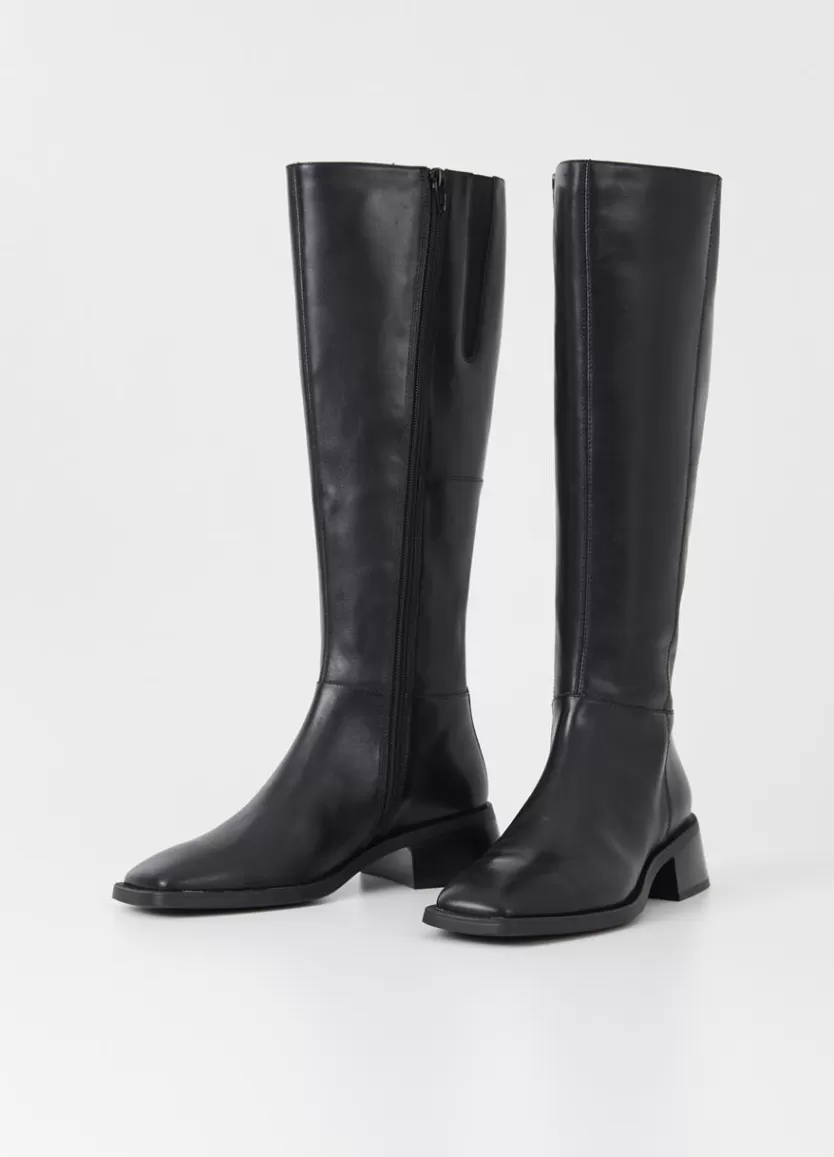 Boots*Vagabond Blanca Tall Boots Black Leather