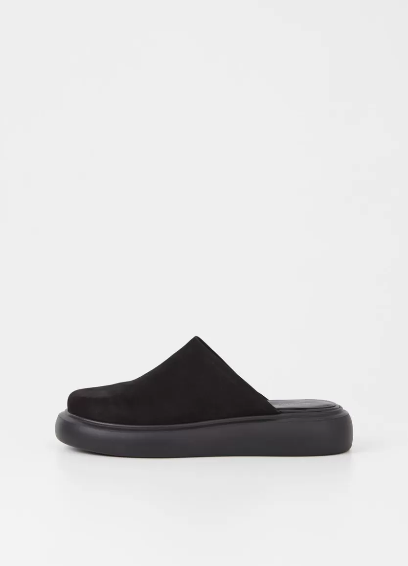 Mules*Vagabond Blenda Mules Black Nubuck