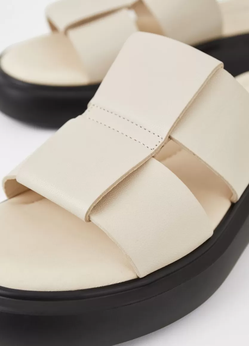 Sandals*Vagabond Blenda Sandals Off White Leather