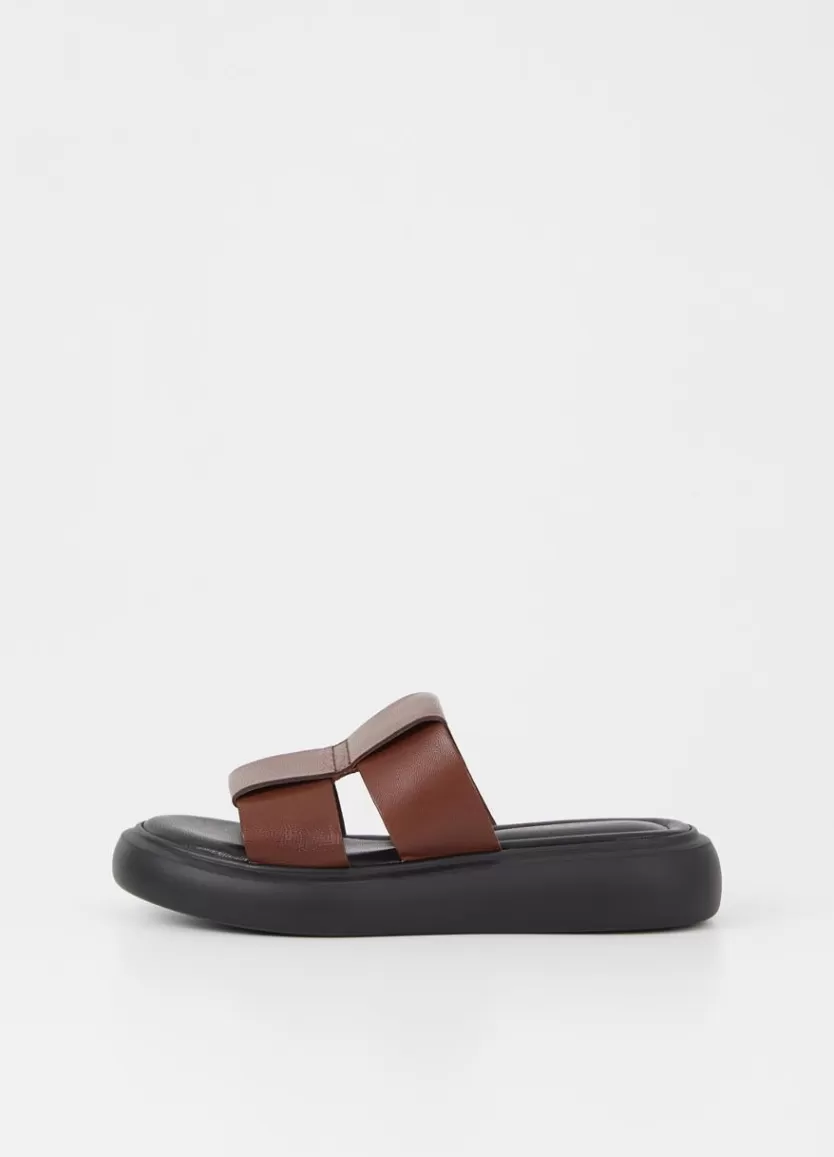 Sandals*Vagabond Blenda Sandals Brown Leather