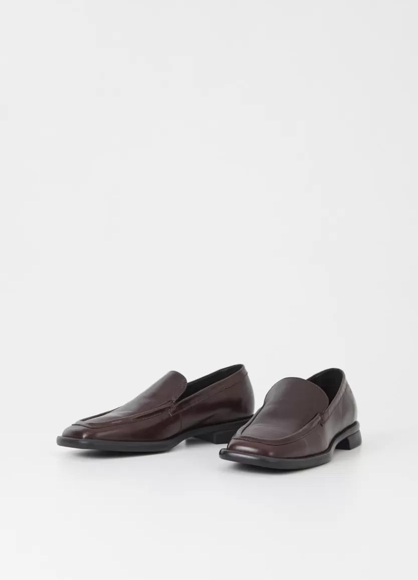 Loafers*Vagabond Brittie Loafer Dark Brown Leather