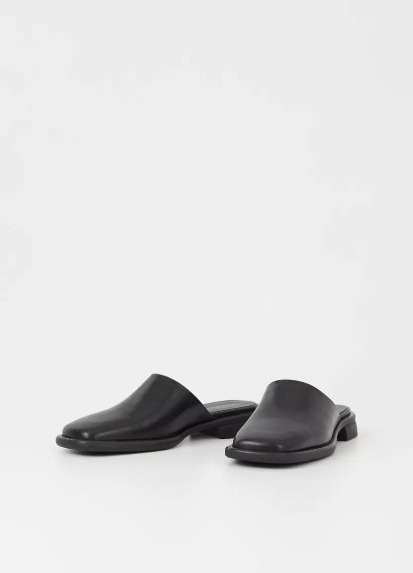 Mules*Vagabond Brittie Mules Black Leather