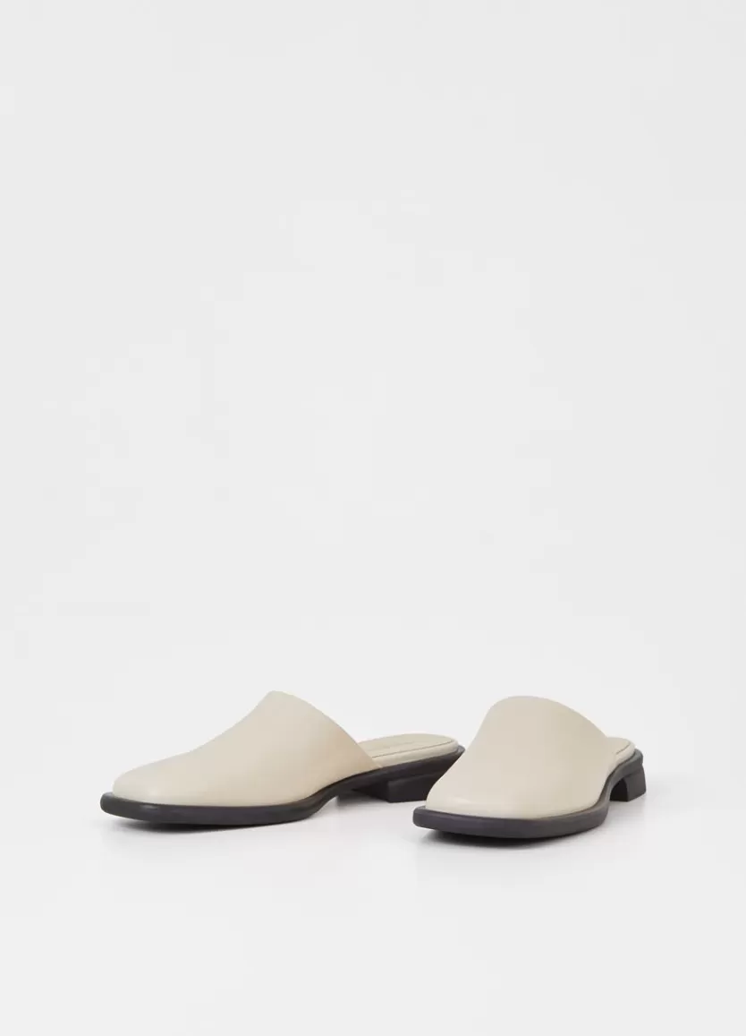 Mules*Vagabond Brittie Mules Off White Leather