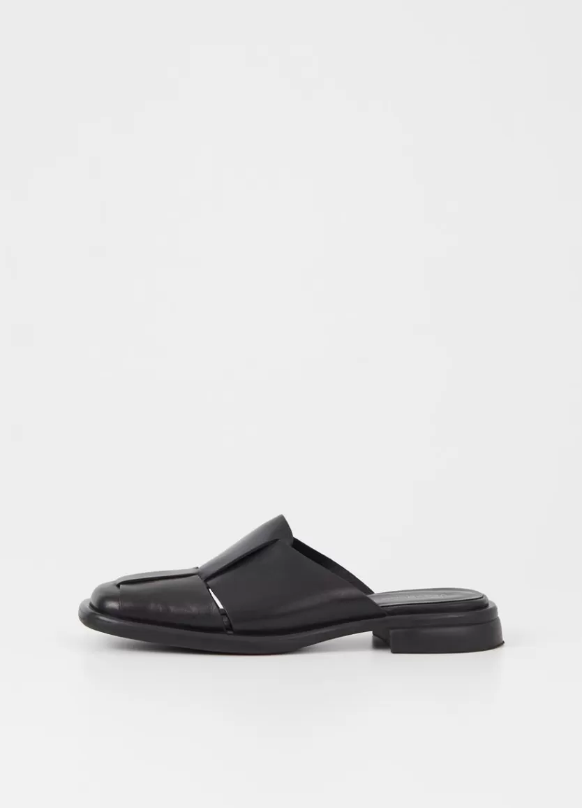 Mules*Vagabond Brittie Mules Black Leather