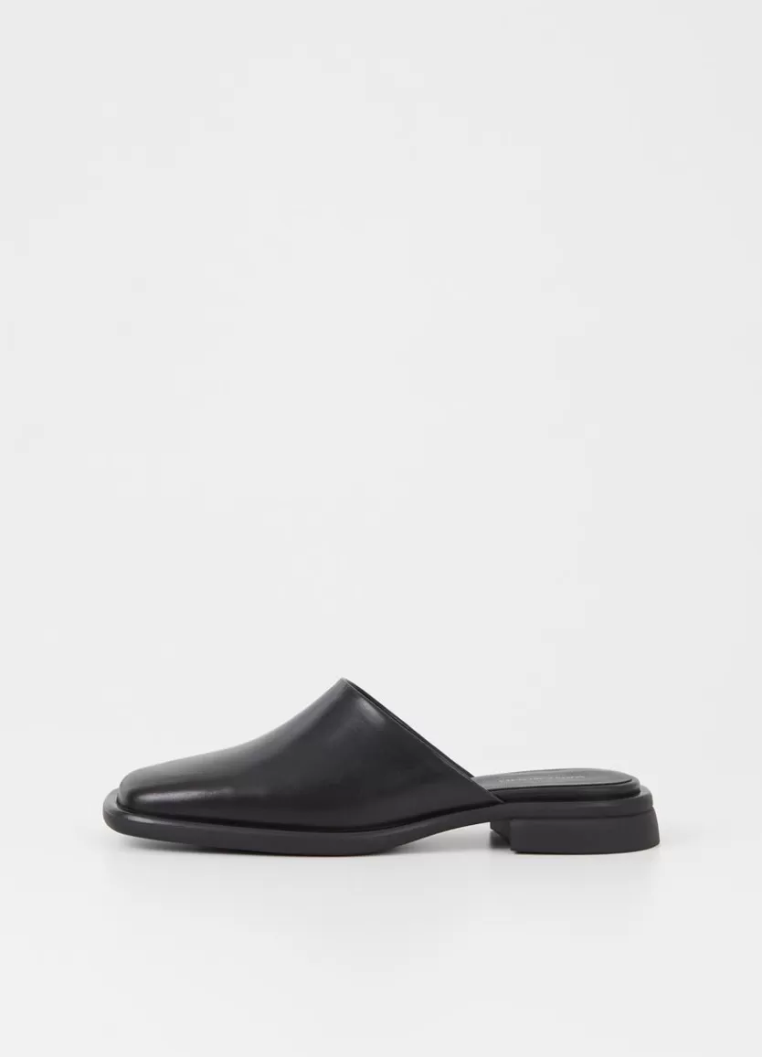 Mules*Vagabond Brittie Mules Black Leather