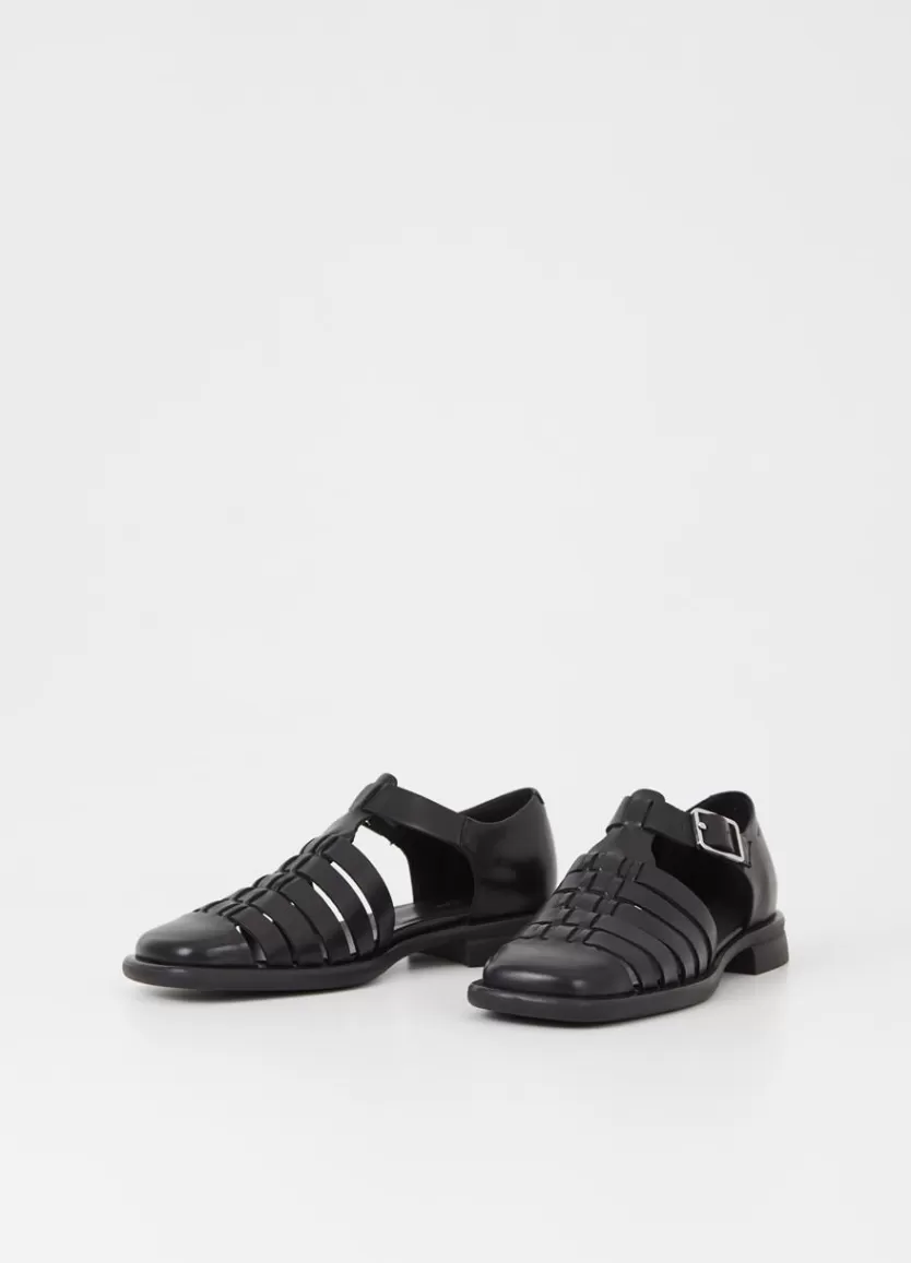 Sandals*Vagabond Brittie Sandals Black Leather