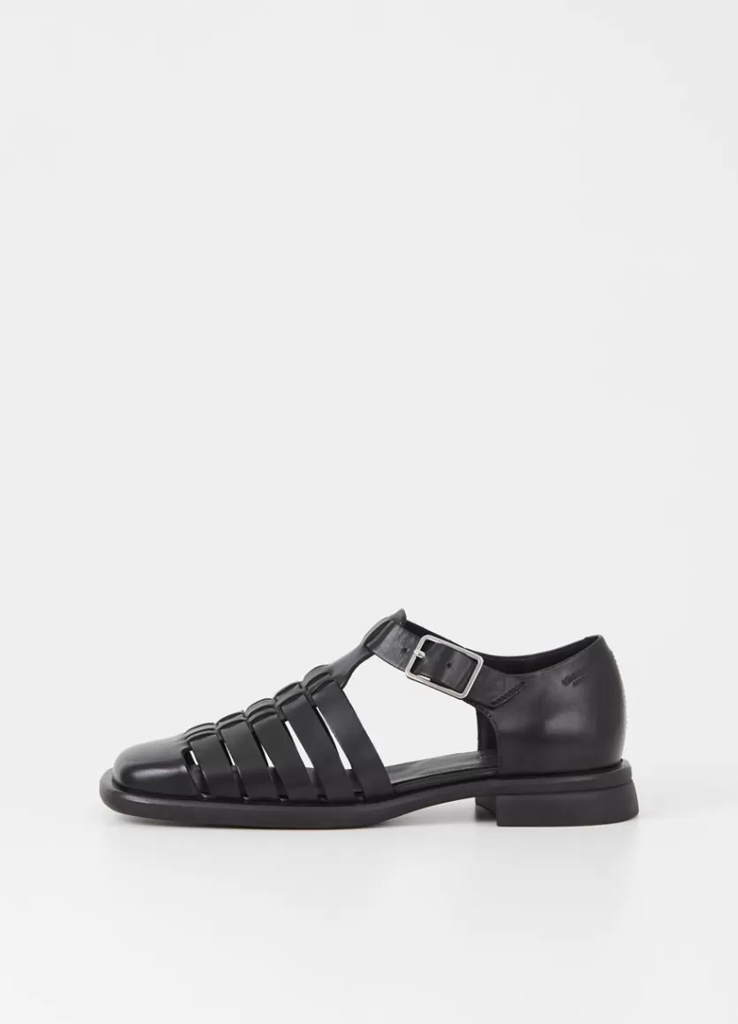 Sandals*Vagabond Brittie Sandals Black Leather