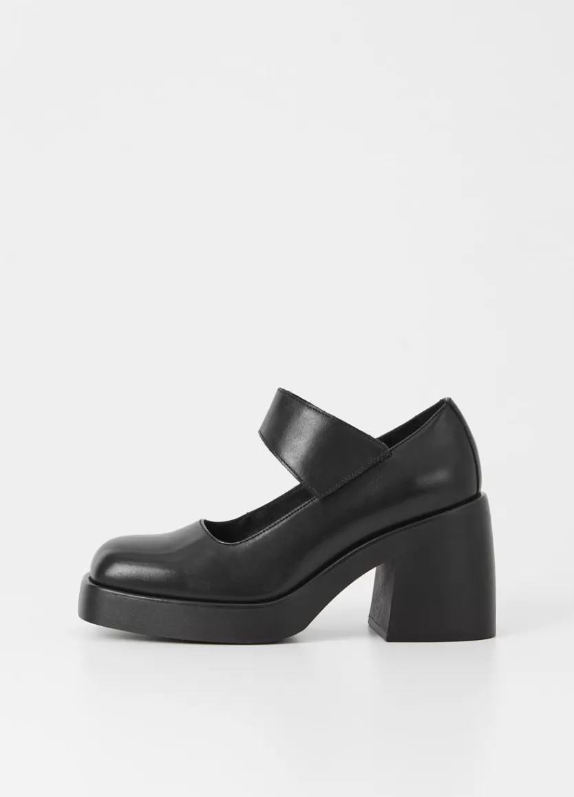 Mary Janes*Vagabond Brooke Pumps Black Leather