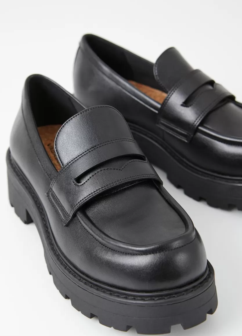 Loafers*Vagabond Cosmo 2.0 Loafer Black Leather Imitation