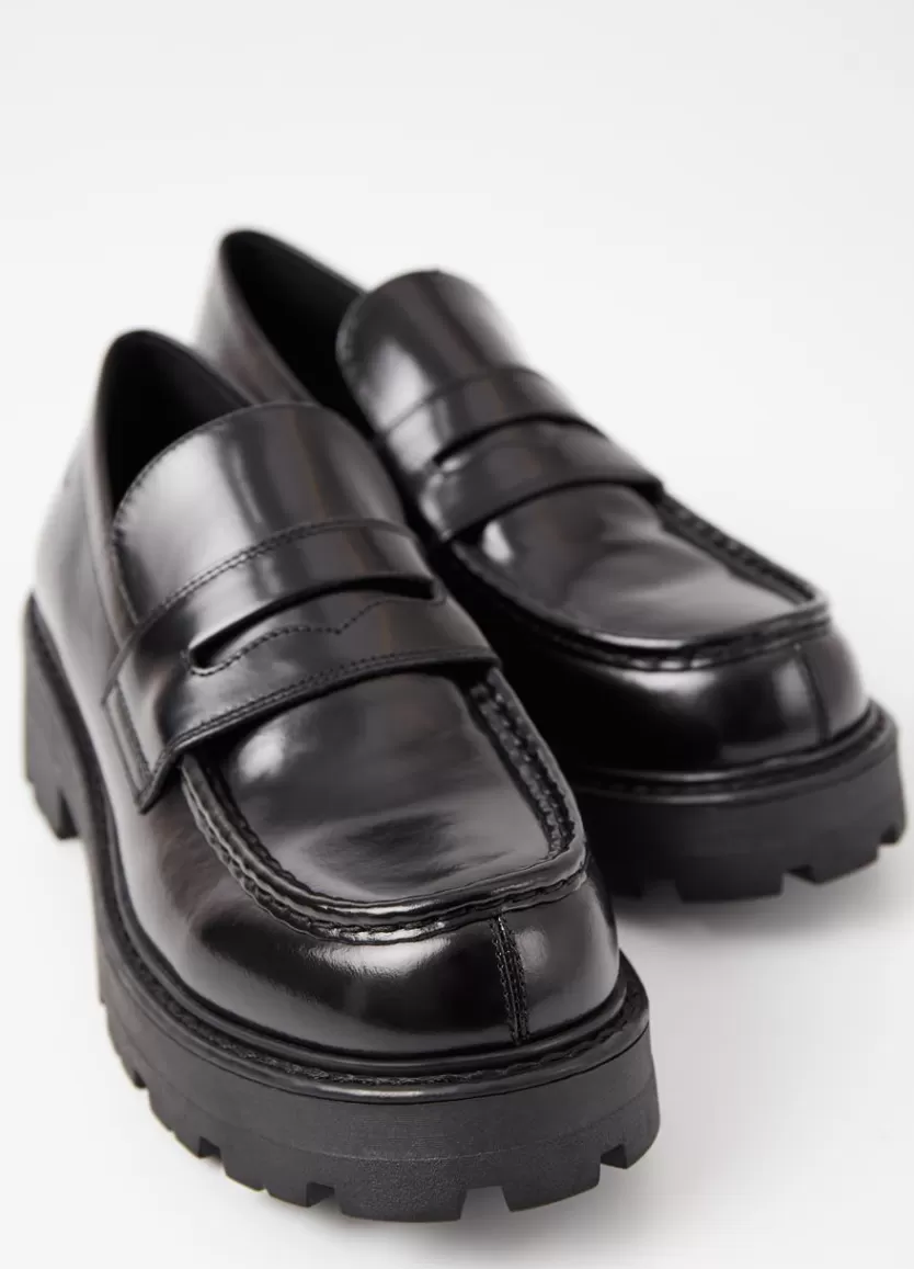 Loafers*Vagabond Cosmo 2.0 Loafer Black Polished Leather