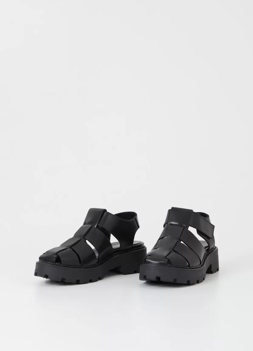 Sandals*Vagabond Cosmo 2.0 Sandals Black Leather