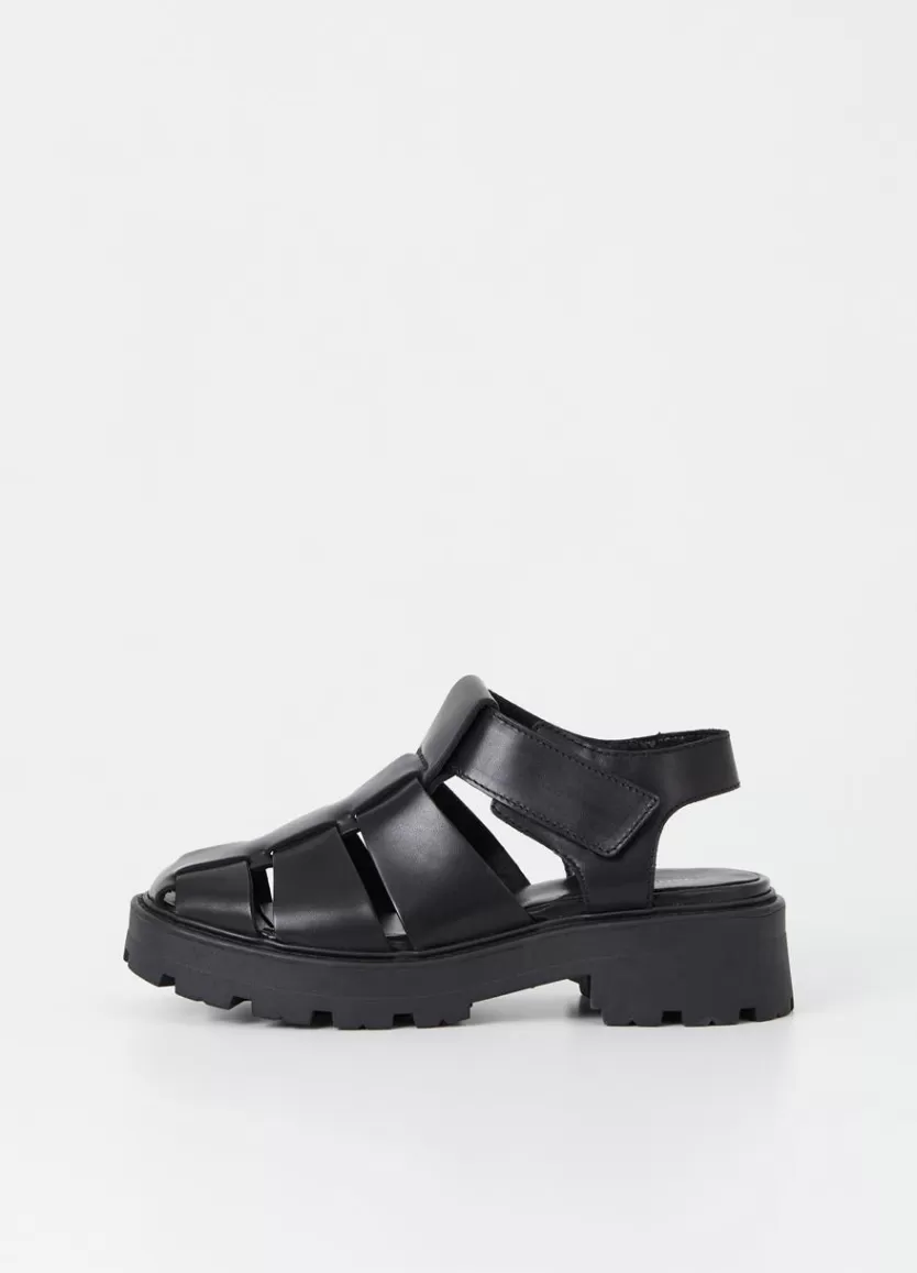 Sandals*Vagabond Cosmo 2.0 Sandals Black Leather