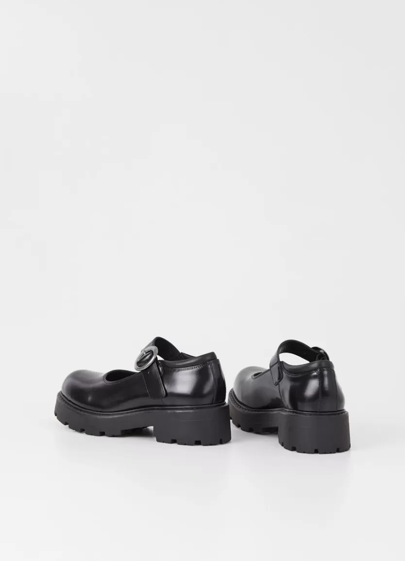 Mary Janes*Vagabond Cosmo 2.0 Shoes Black Polished Leather