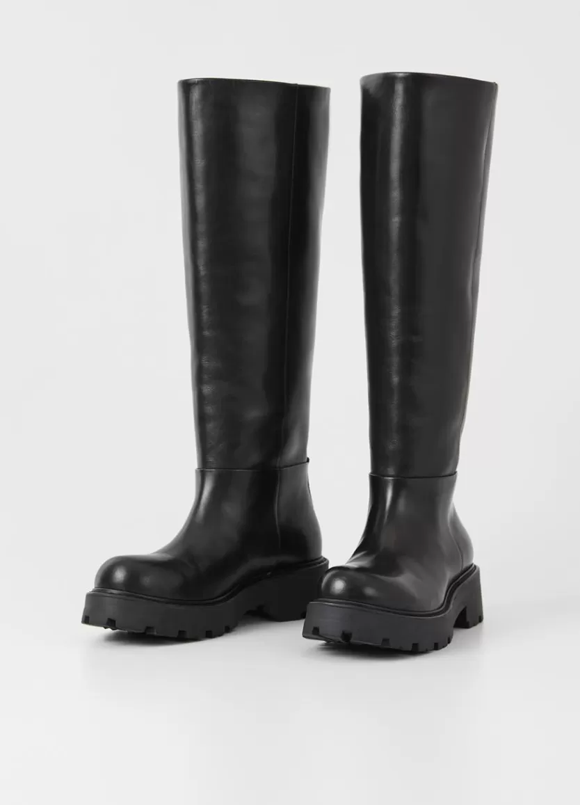 Boots*Vagabond Cosmo 2.0 Tall Boots Black Leather