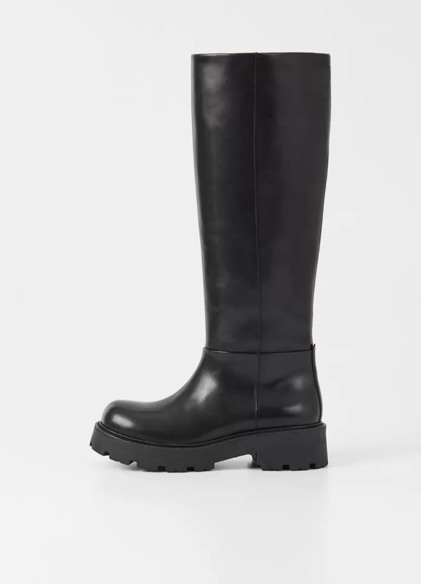 Boots*Vagabond Cosmo 2.0 Tall Boots Black Leather