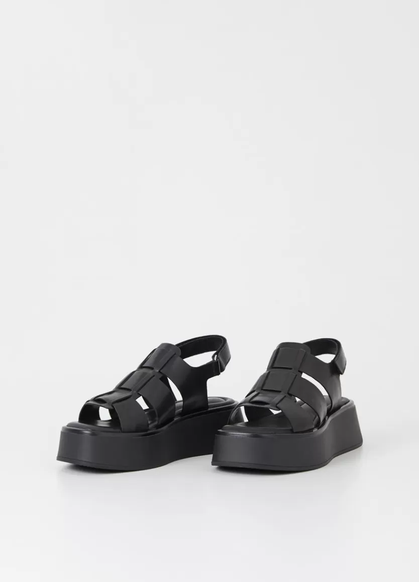 Sandals*Vagabond Courtney Sandals Black Leather