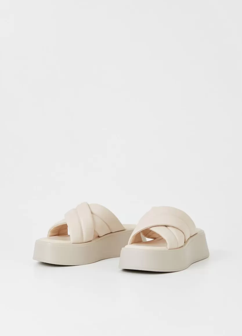 Sandals*Vagabond Courtney Sandals Off White Leather