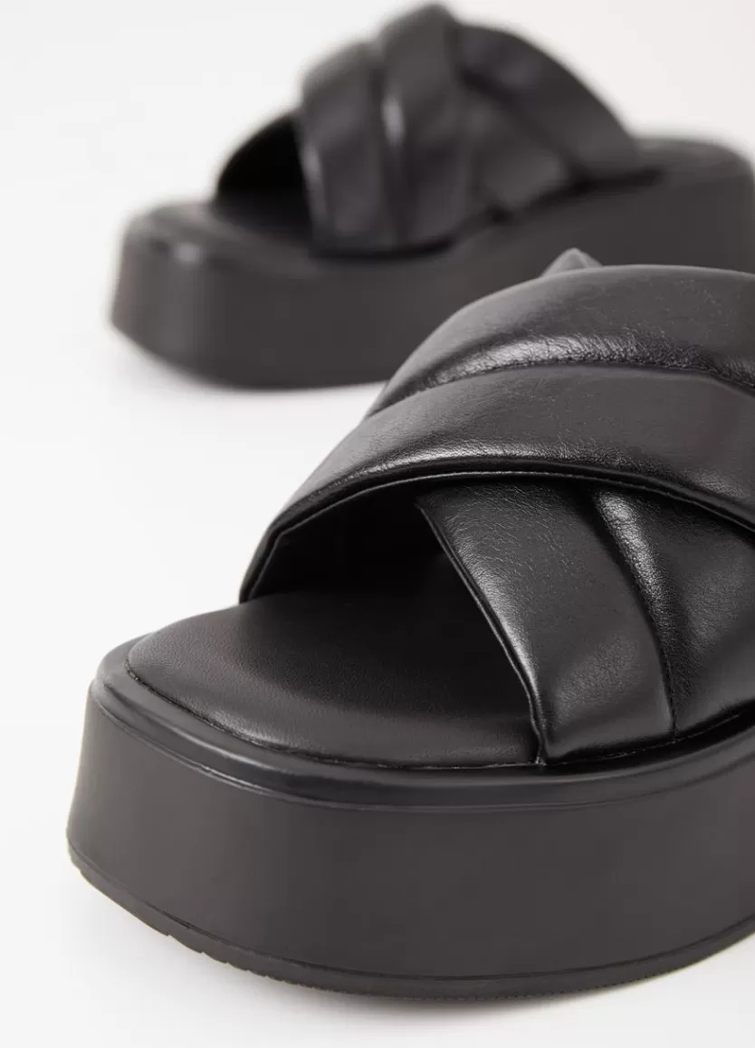 Sandals*Vagabond Courtney Sandals Black Leather