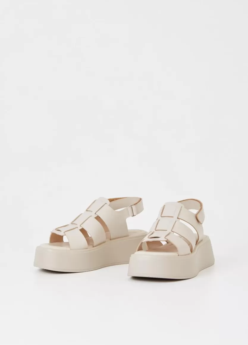 Sandals*Vagabond Courtney Sandals Off White Leather