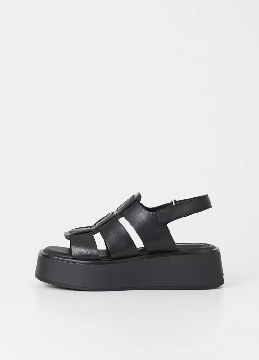 Sandals*Vagabond Courtney Sandals Black Leather