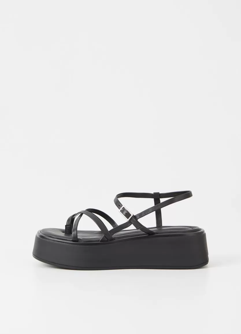 Sandals*Vagabond Courtney Sandals Black Leather