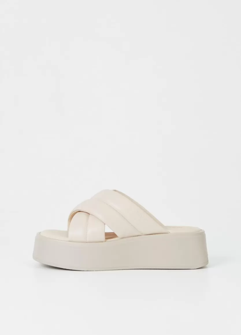 Sandals*Vagabond Courtney Sandals Off White Leather