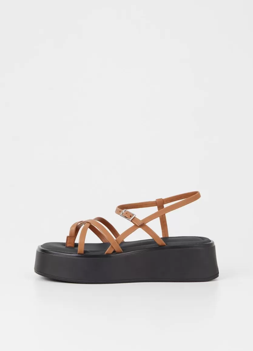 Sandals*Vagabond Courtney Sandals Brown Leather