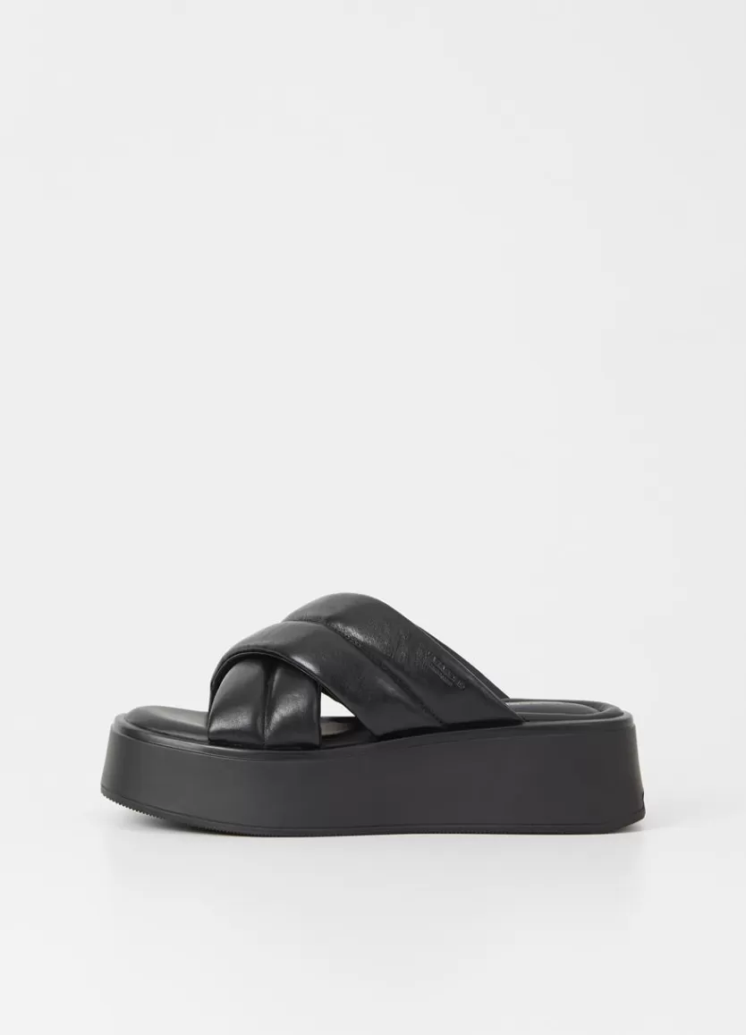 Sandals*Vagabond Courtney Sandals Black Leather