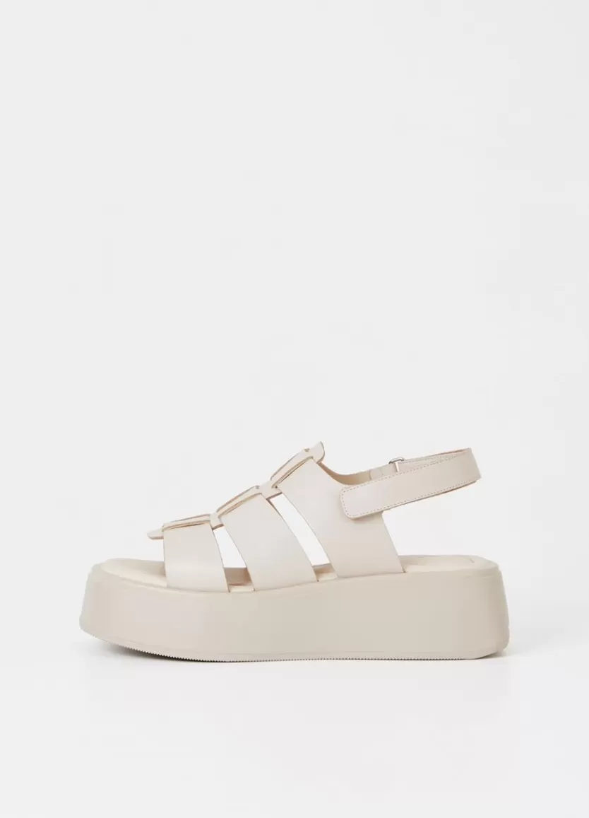 Sandals*Vagabond Courtney Sandals Off White Leather