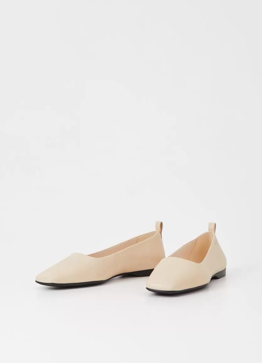 Ballet Flats*Vagabond Delia Shoes Off White Leather