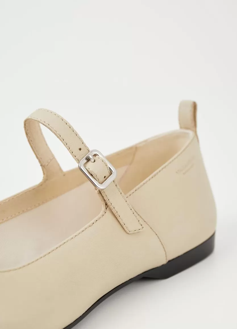 Ballet Flats*Vagabond Delia Shoes Beige Leather