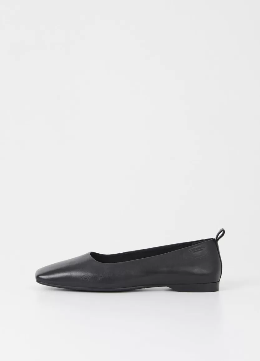 Ballet Flats*Vagabond Delia Shoes Black Leather