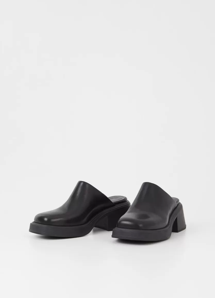 Mules*Vagabond Dorah Mules Black Leather