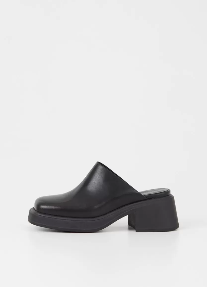 Mules*Vagabond Dorah Mules Black Leather