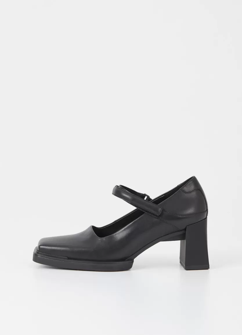 Mary Janes*Vagabond Edwina Pumps Black Leather