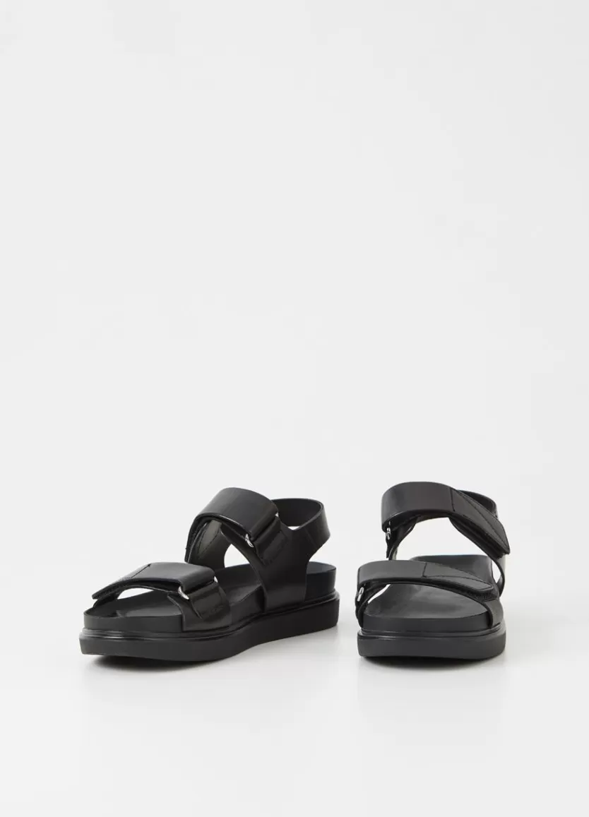 Sandals*Vagabond Erin Sandals Black Leather