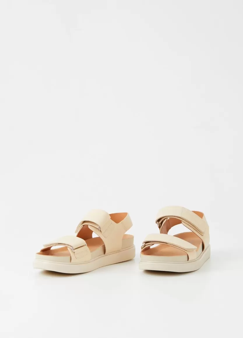 Sandals*Vagabond Erin Sandals Off White Leather